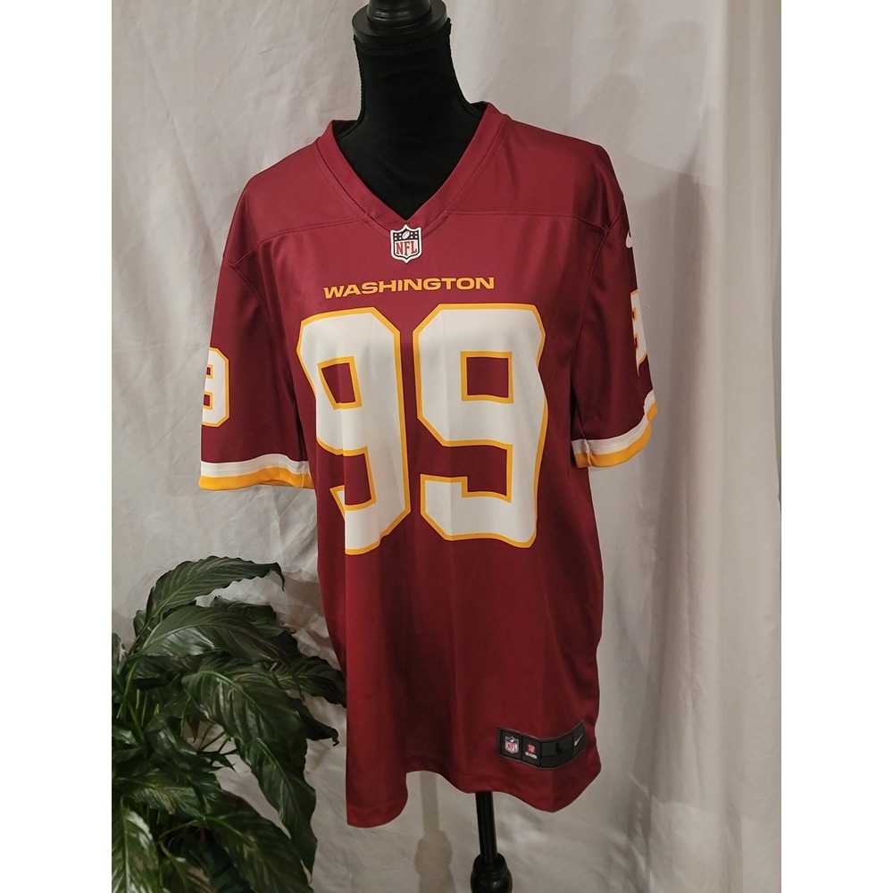 Nike NFL Washington Football Team Chase Young 99 Jersey Burgundy Mens L